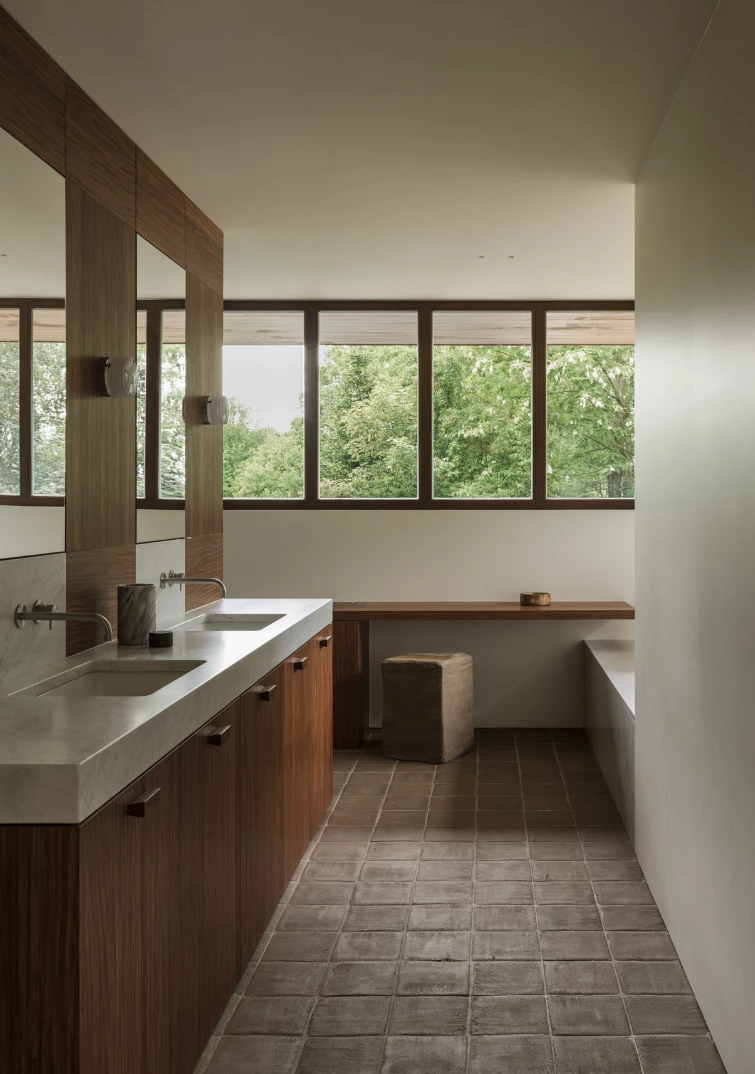 Architecture that echoes the forest