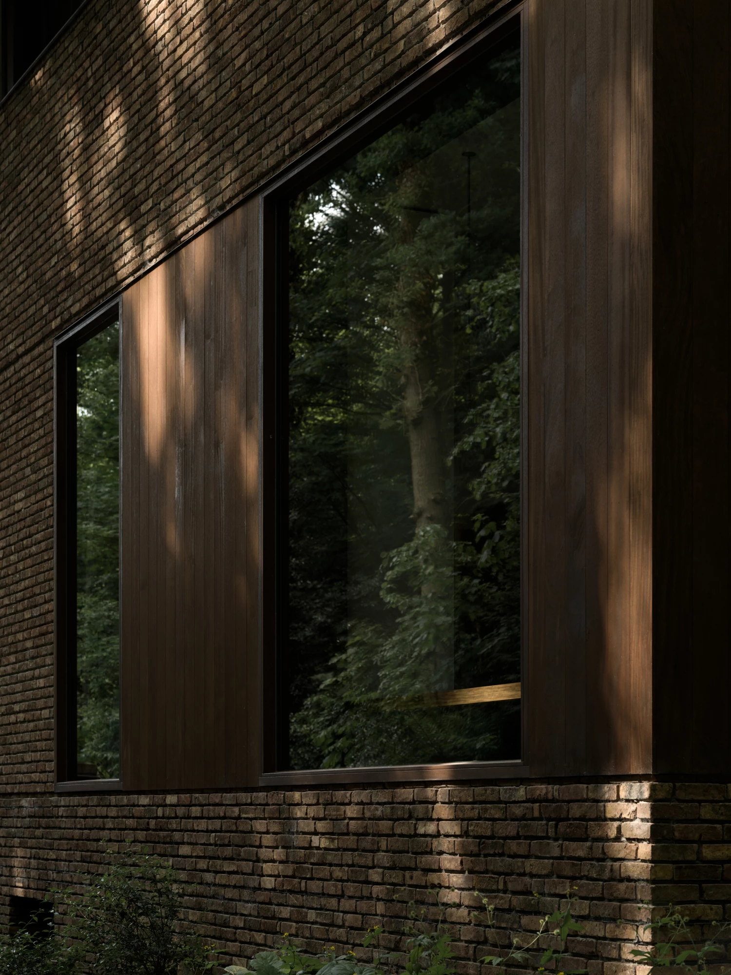 Architecture that echoes the forest