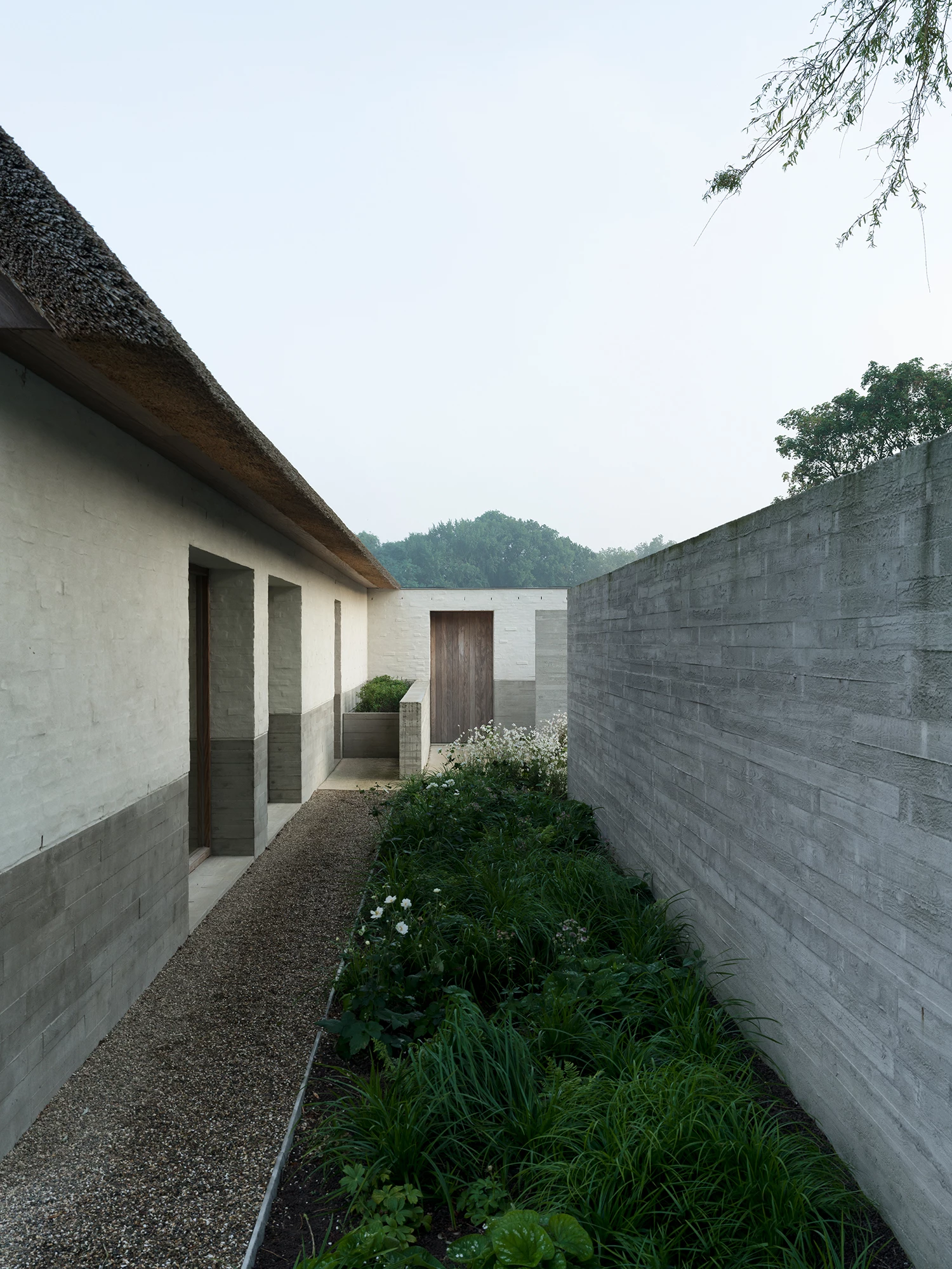 Returning a farmhouse back to the land