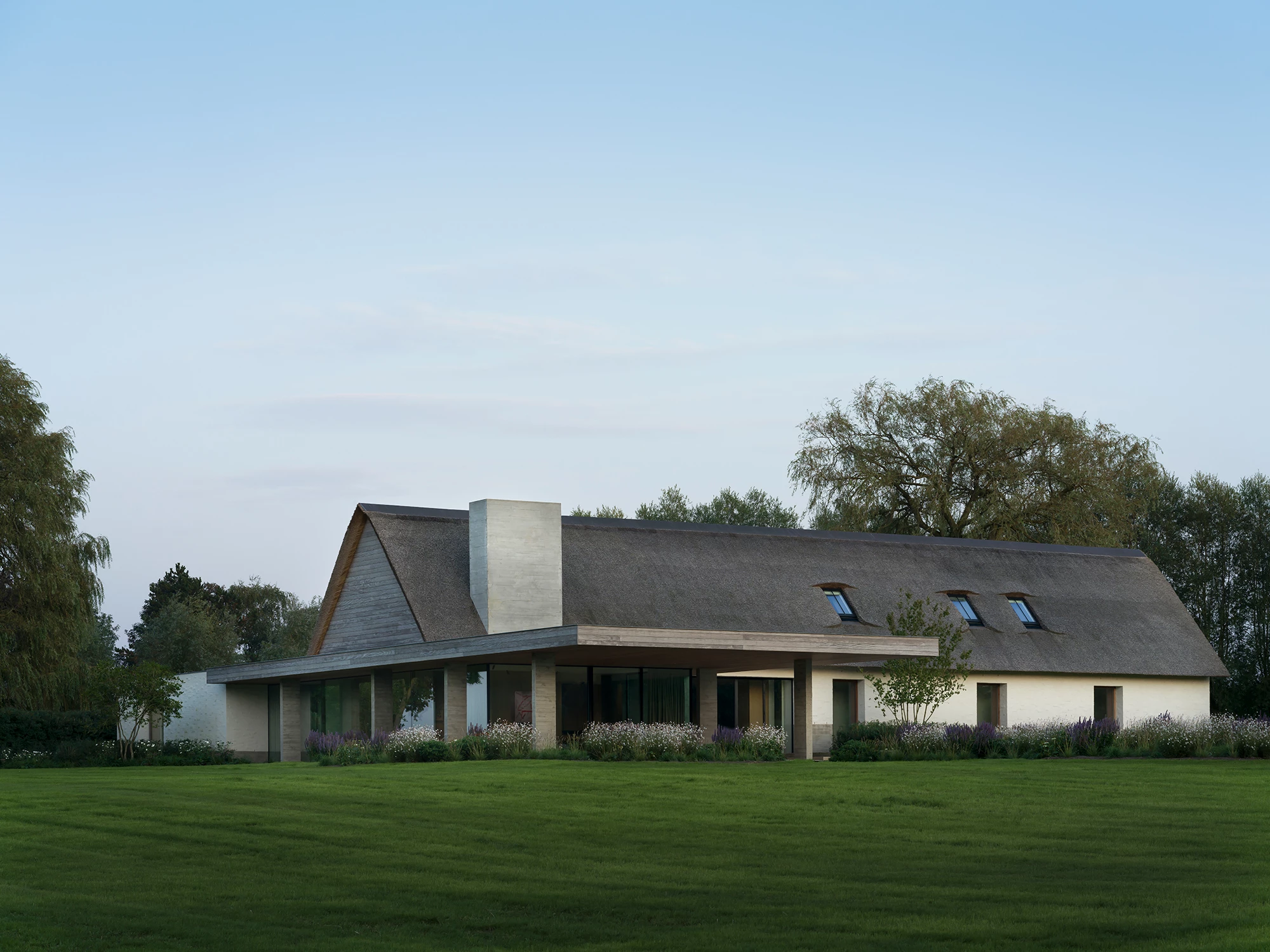 Returning a farmhouse back to the land
